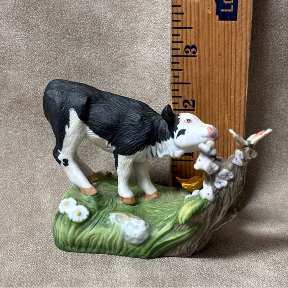 Vtg Cow Holstein Cow Calf
Figure by Peter Barrett Franklin Mint Porcelain - Picture 6 of 6